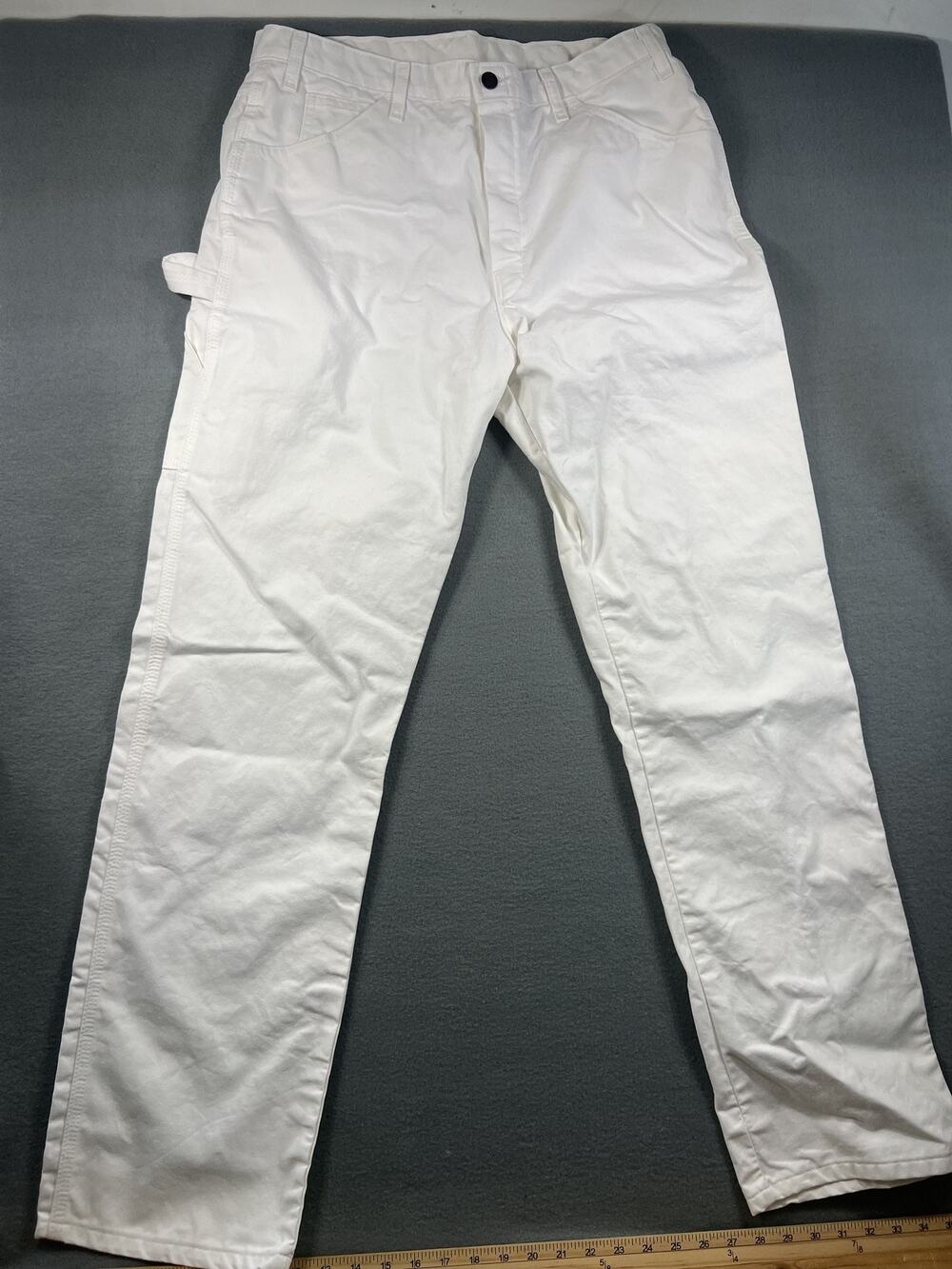 Dickies Painter Pants 36x34 White Splatter Grunge Carpenter Skater Style